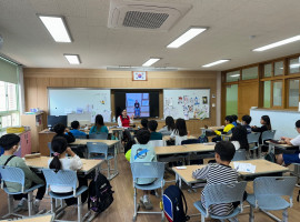 창원신월초등학교 장애인식개선교육 진행