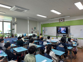 용남초등학교 장애인식개선교육 진행